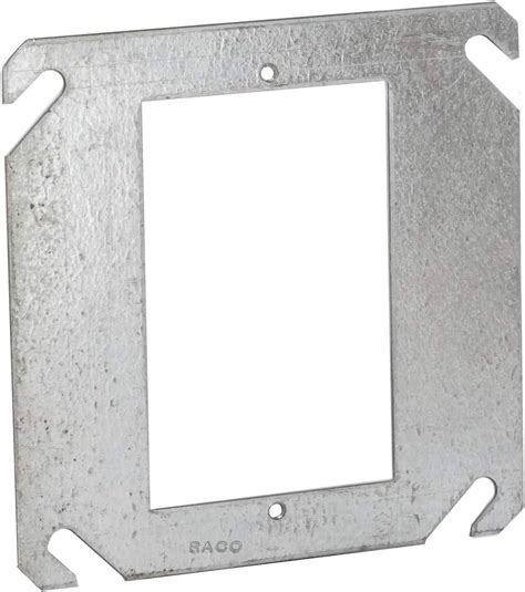 4x4 electrical square box face plate|Amazon.com: 4 Square Box Cover.